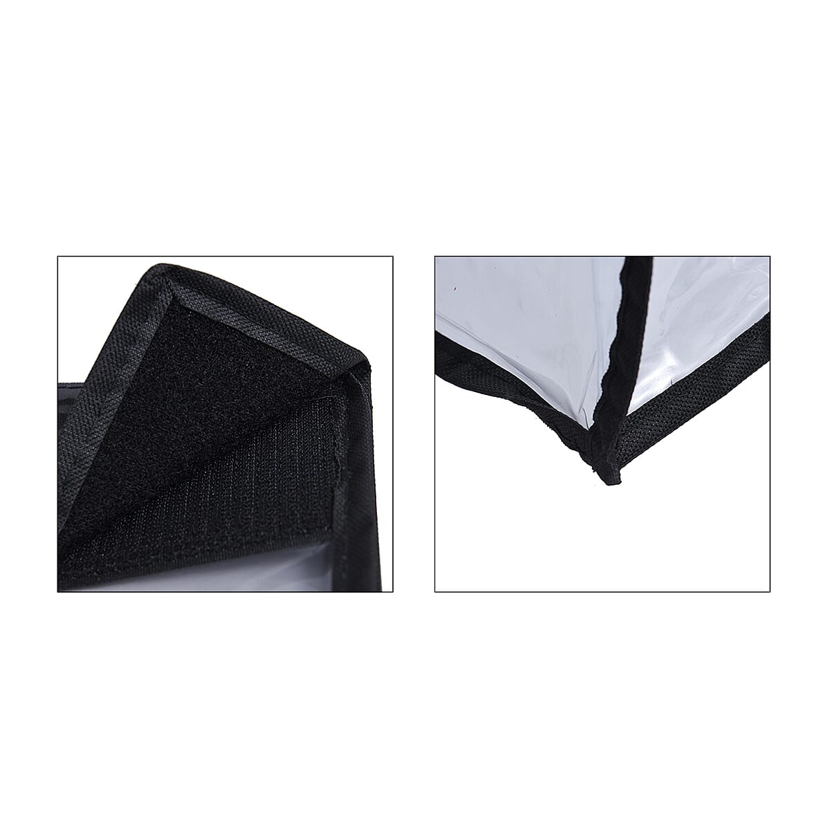 Set of 2 Transparent Waterproof Luggage Cover image number 6