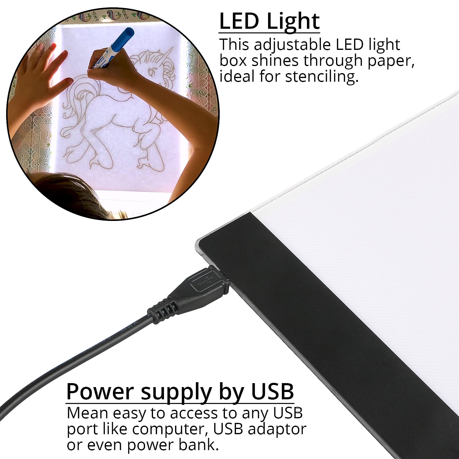 Doodle LED Light Tracing Pad