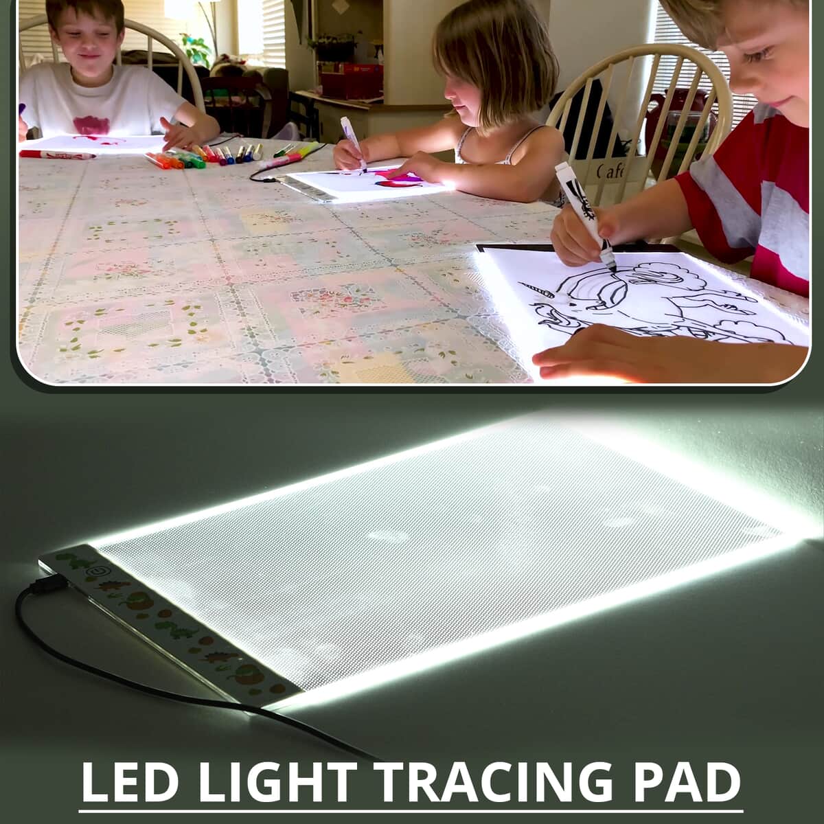 Dinosaur LED Light Tracing Pad image number 1