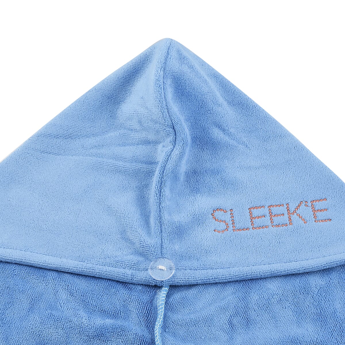 Sleek'e Microfiber Hair Wrap &ndash; Baby Blue image number 1