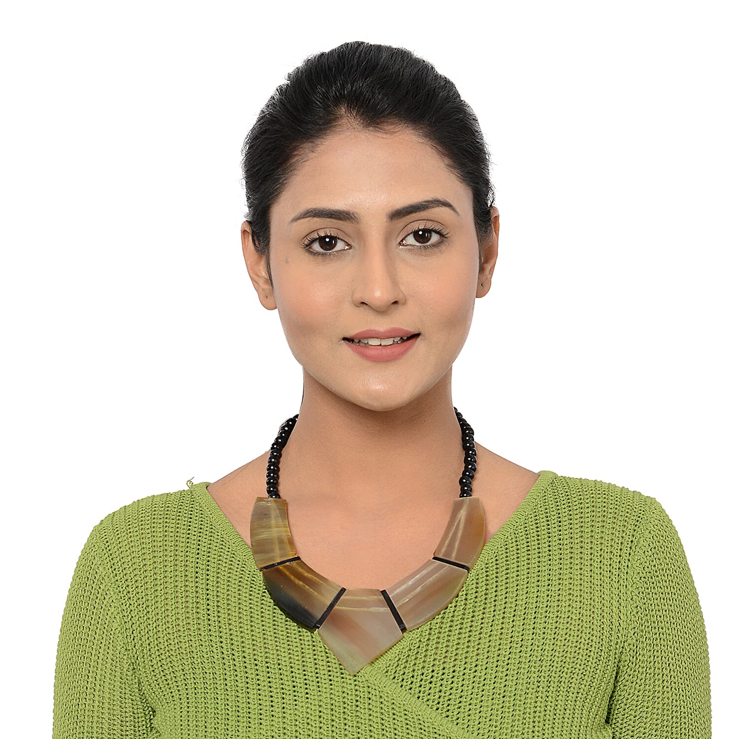 Dark Brown Genuine Buffalo Horn