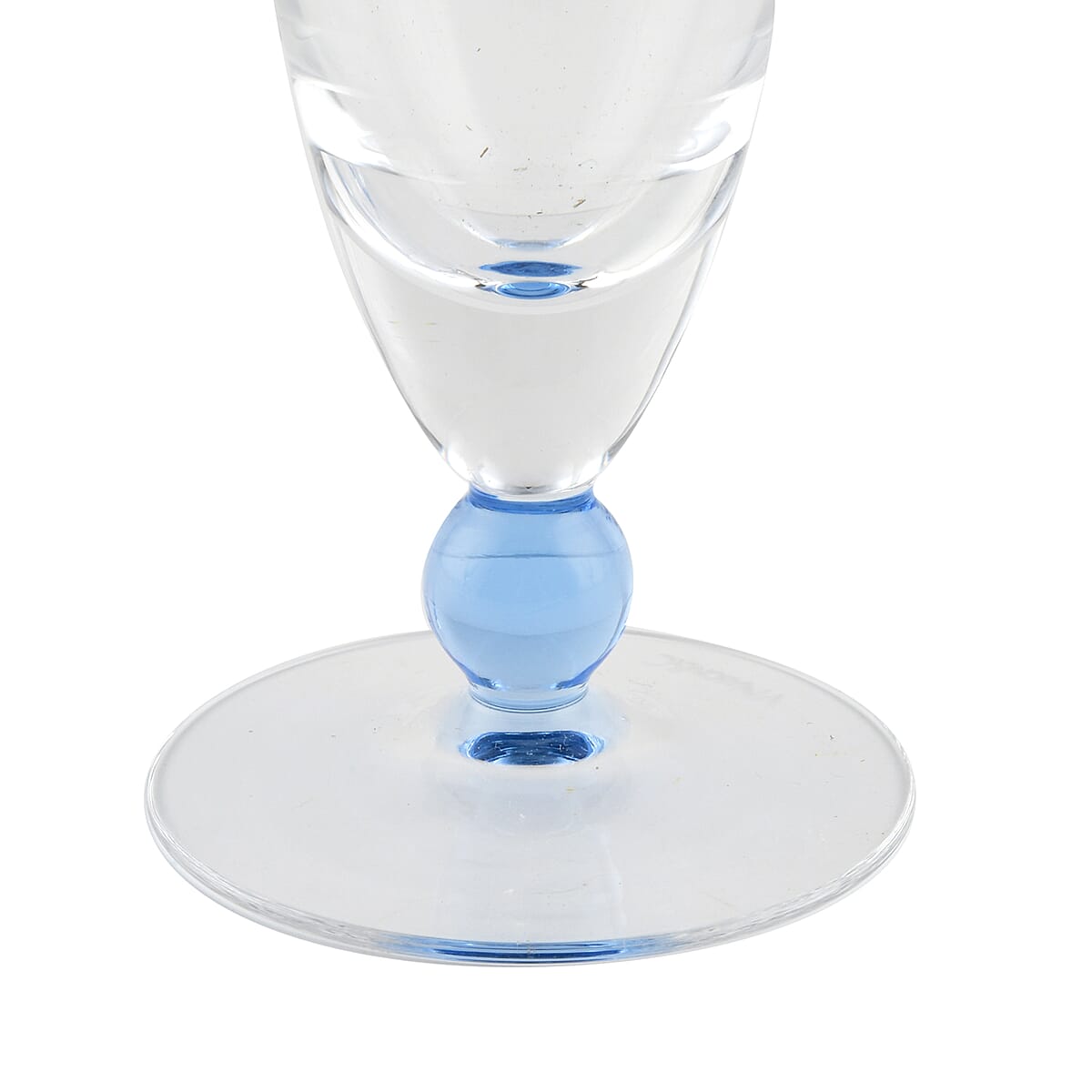 Closeout Made In Italy Set of 6 Authentic Murano V Nason & C Wine Glasses image number 1