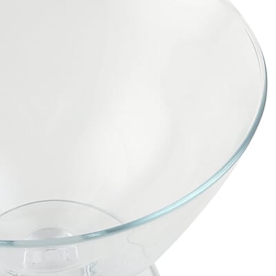 Made In Italy Authentic Flower Shape Murano Glass Bowl