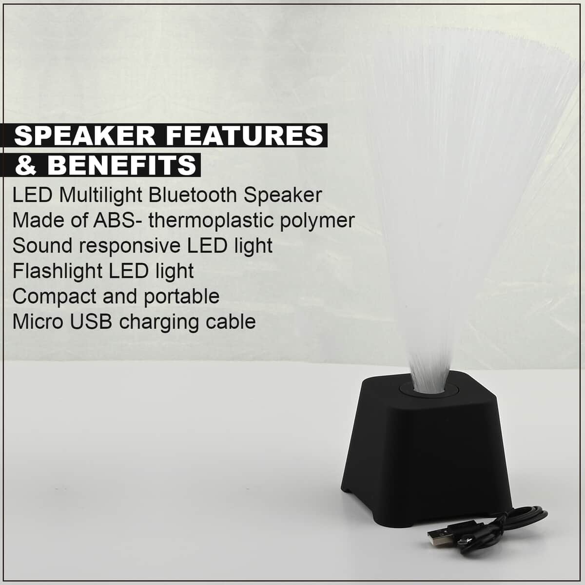 AQFOBK- Aquarius Fiber Optic Bluetooth Speaker image number 2