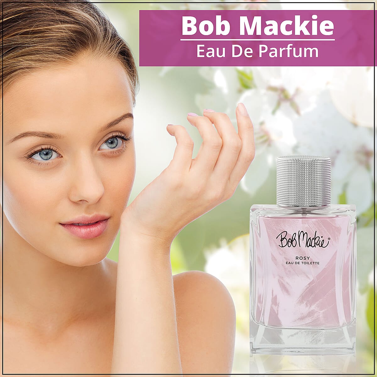 Bob Mackie Rosy Women Perfume Spray 3.4 fl. oz. image number 1