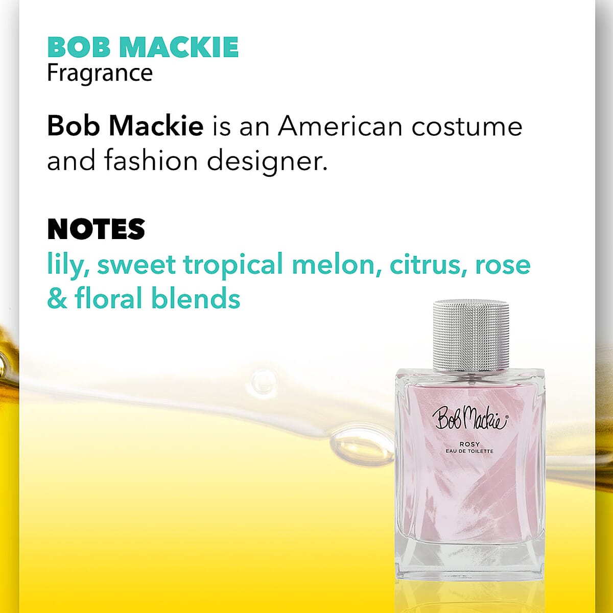 Bob Mackie Rosy Women Perfume Spray 3.4 fl. oz. image number 2