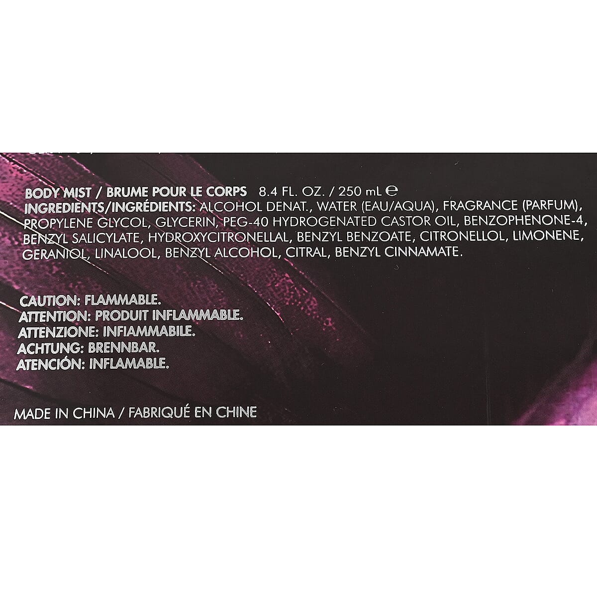 Bob Mackie Rosy 2 Piece Set, Set Contains: 3.4 fl oz. Spray, 8.4 fl oz. Body Mist image number 3