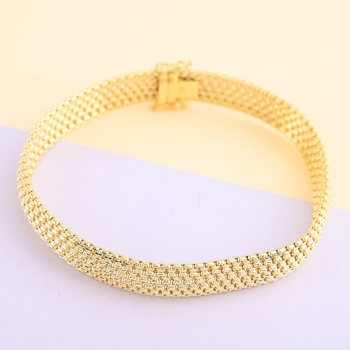 Ottoman Treasure 10K Yellow Gold Bismark Bracelet (7.50 In) 8.50 Grams image number 1