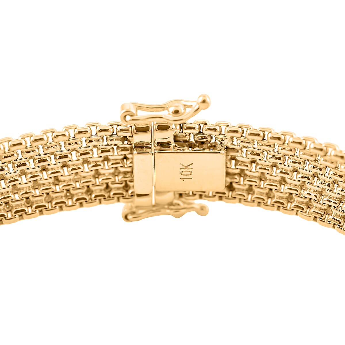 Ottoman Treasure 10K Yellow Gold Bismark Bracelet (7.50 In) 8.50 Grams image number 3