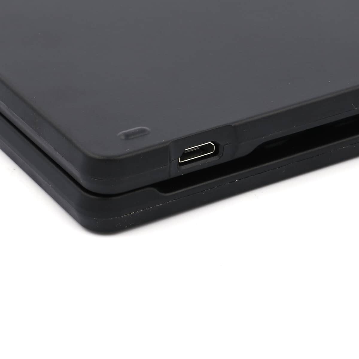 Black Foldable Bluetooth Keyboard (12.2" x 3.35") image number 6