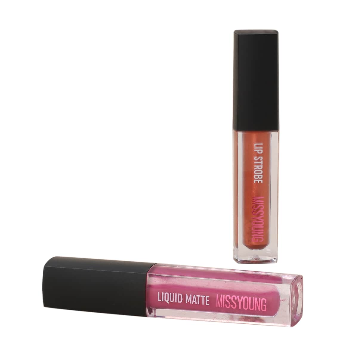 MISSYOUNG Purple and Glitter 2 Lip Gloss +1 Lip Pen Lipstick Set image number 5