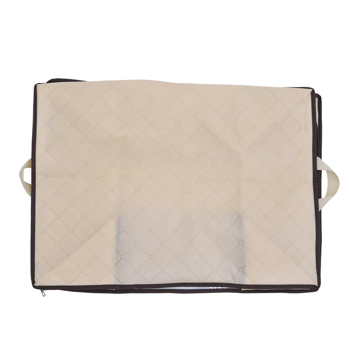 DOORBUSTER Set of 5 Beige Non-woven Storage Bag (23.6"x16.9"x13.7") image number 5