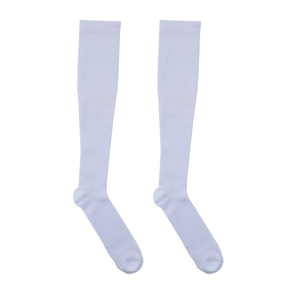 Set of 4 Pairs Knee Length Copper Infused Compression Socks - Classic Multi Color (S/M) image number 3