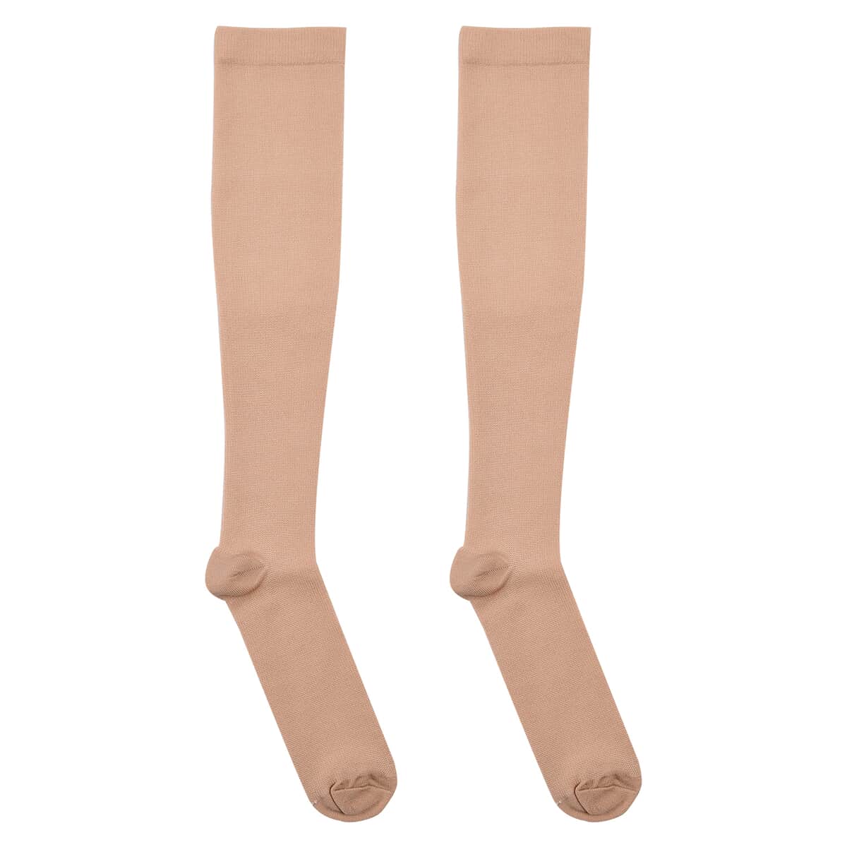 Set of 4 Pairs Knee Length Copper Infused Compression Socks - Classic Multi Color (S/M) image number 4