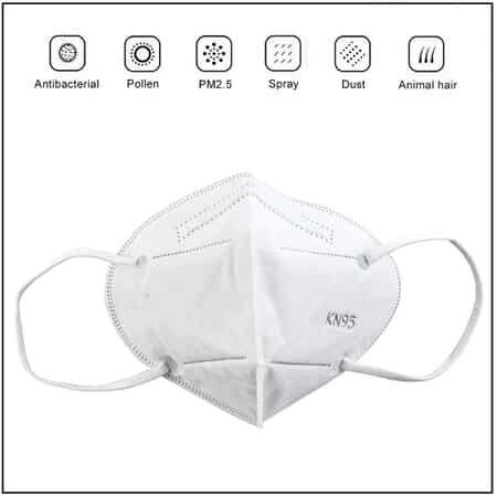 Set of 20 KN95 Disposable Protection Masks 5 Layer (Non-Returnable) image number 3