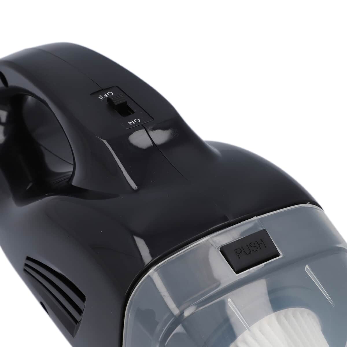 HOMESMART Black Cordless Vacuum Cleaner For Car (3000 mAh, 7.4V,45-55W) (Accessoies:Brush, Suction Nozzle, Hose) image number 5