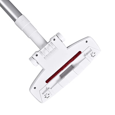 Homesmart White Handheld Cordless Vacuum Cleaner (6000mAh,75W) (Accessories: Brush, Suction Nozzle, Floor Brush, Floor Rod)