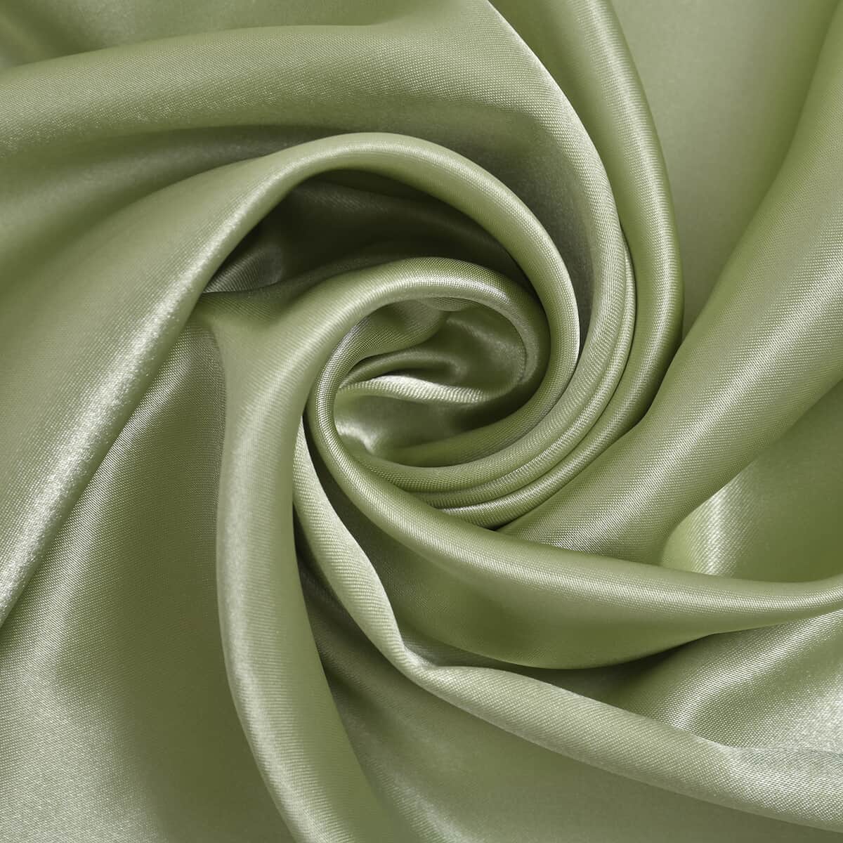 Homesmart Set of 2 Light Green Luxury Satin Pillow Case - Queen image number 4