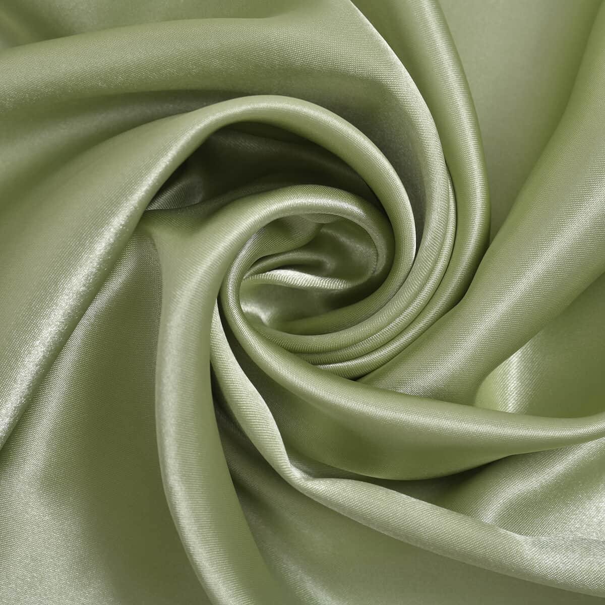 HOMESMART Set of 2 Light Green Luxury Satin Pillow Case (19.5"x29.5") image number 6