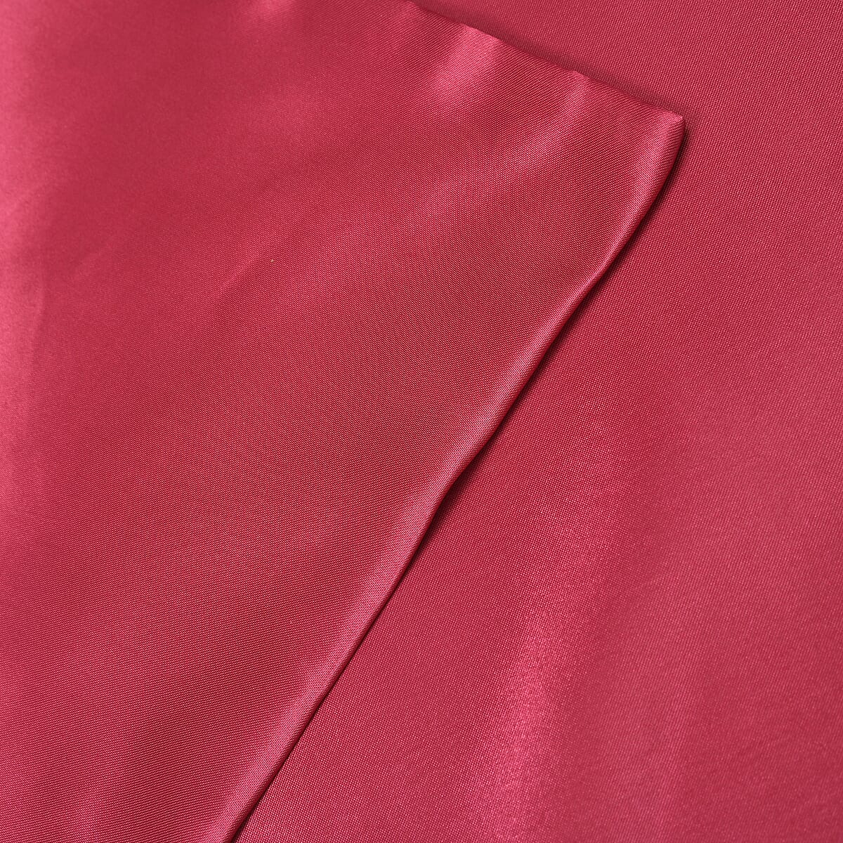 Homesmart Set of 2 Wine Luxury Satin Pillow Case - Queen image number 2