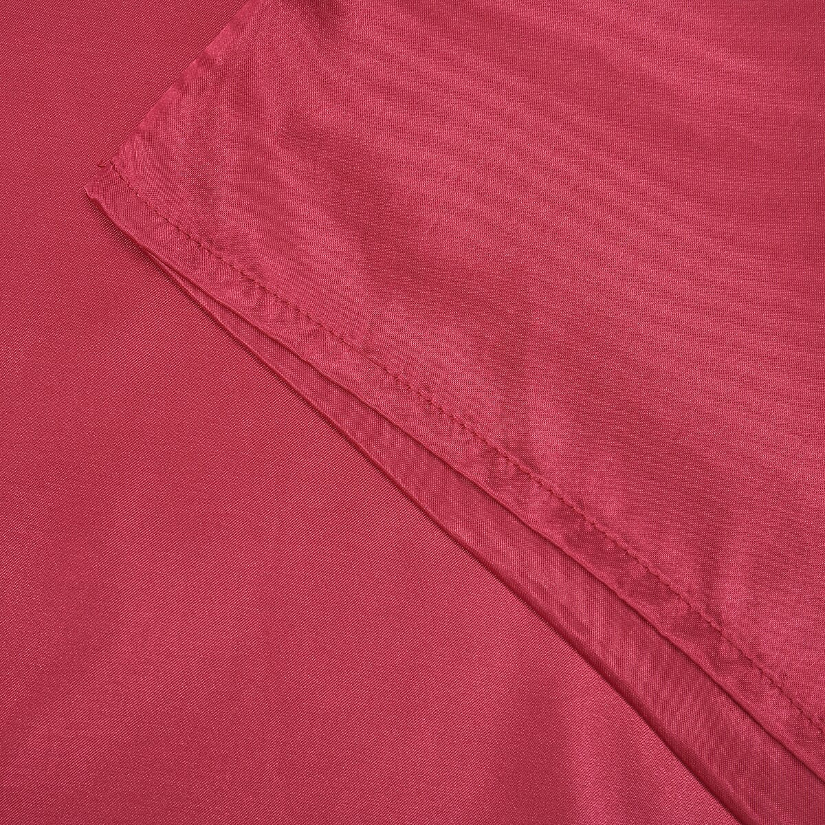 Homesmart Set of 2 Wine Luxury Satin Pillow Case - Queen image number 3