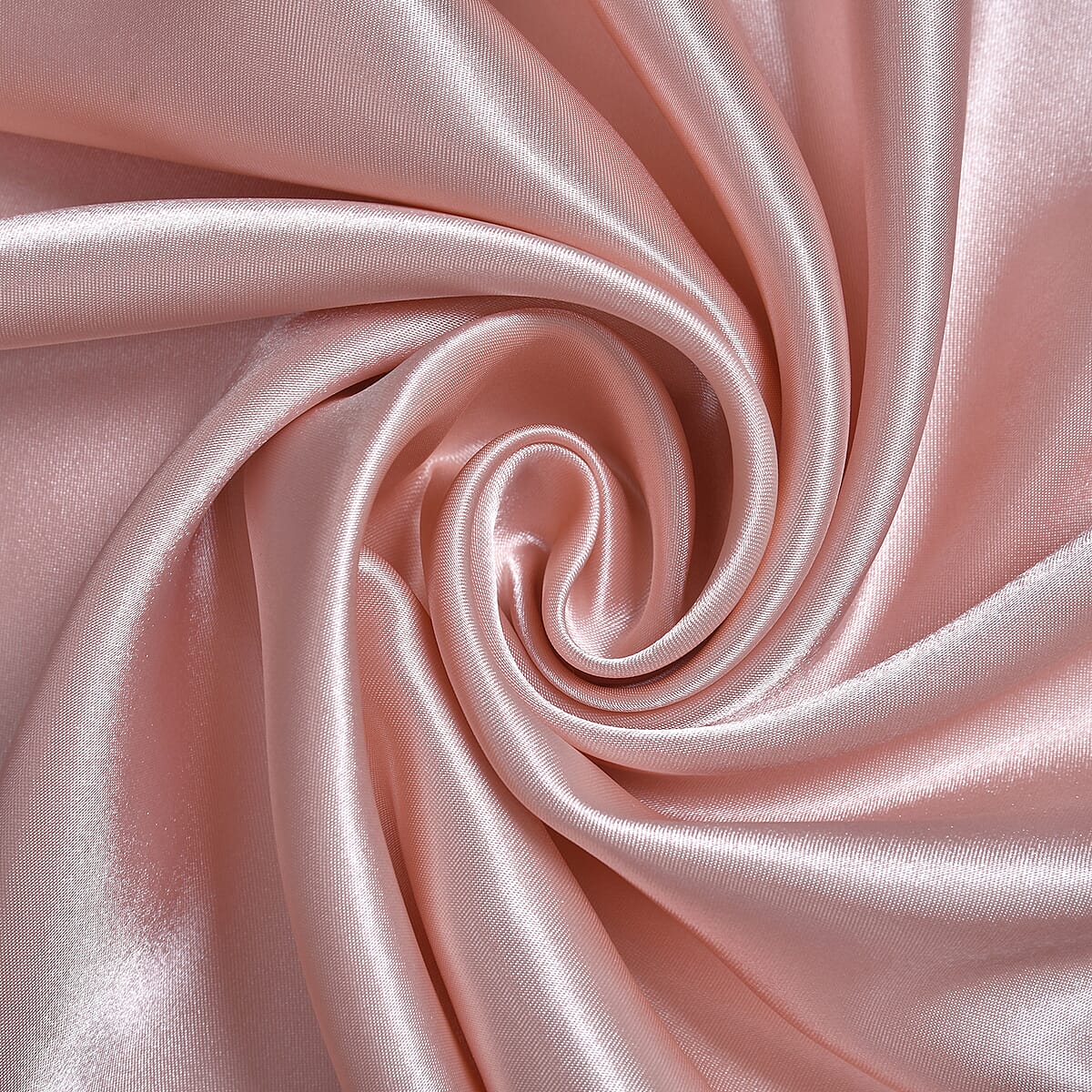 Homesmart Set of 2 Light Pink Luxury Satin Pillow Case - King image number 4