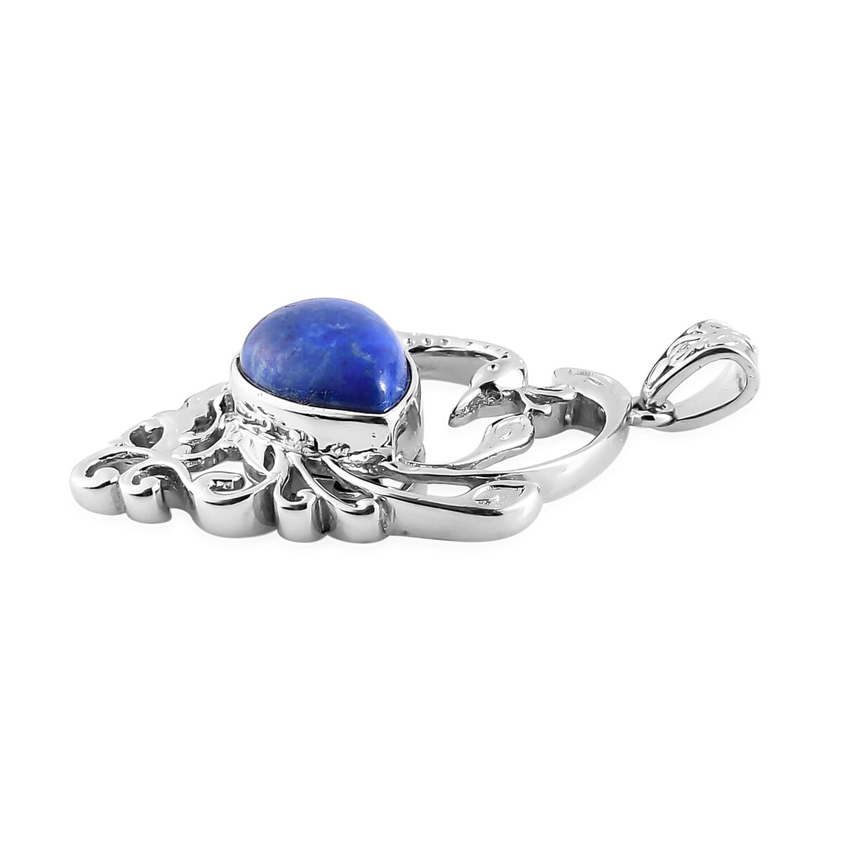 Lapis Studded Peacock Ring Lapis Studded Peacock Ring