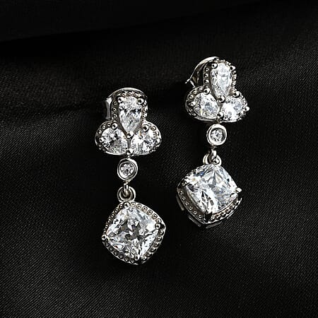 Swarovski Zirconia / 925 Silver / PLATIMUM OVERLAY - Product card gallery slide 2 (10176826245433)