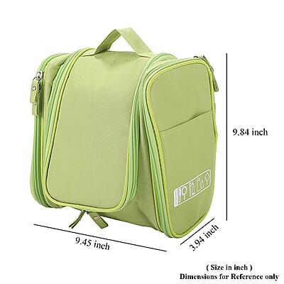 Homesmart Green Travel Toiletry Bag