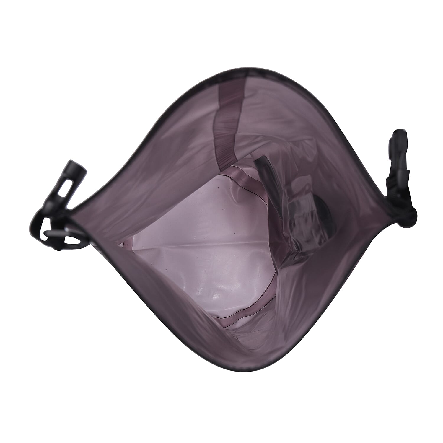 Homesmart Black Waterproof Bag With Roll-Top Closure and Buckle