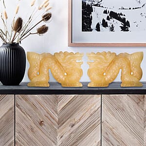 Hand Carved Dragon Serpentine (988ctw), Home Decor Figurine, Decorative Figurine, Living Room Decor