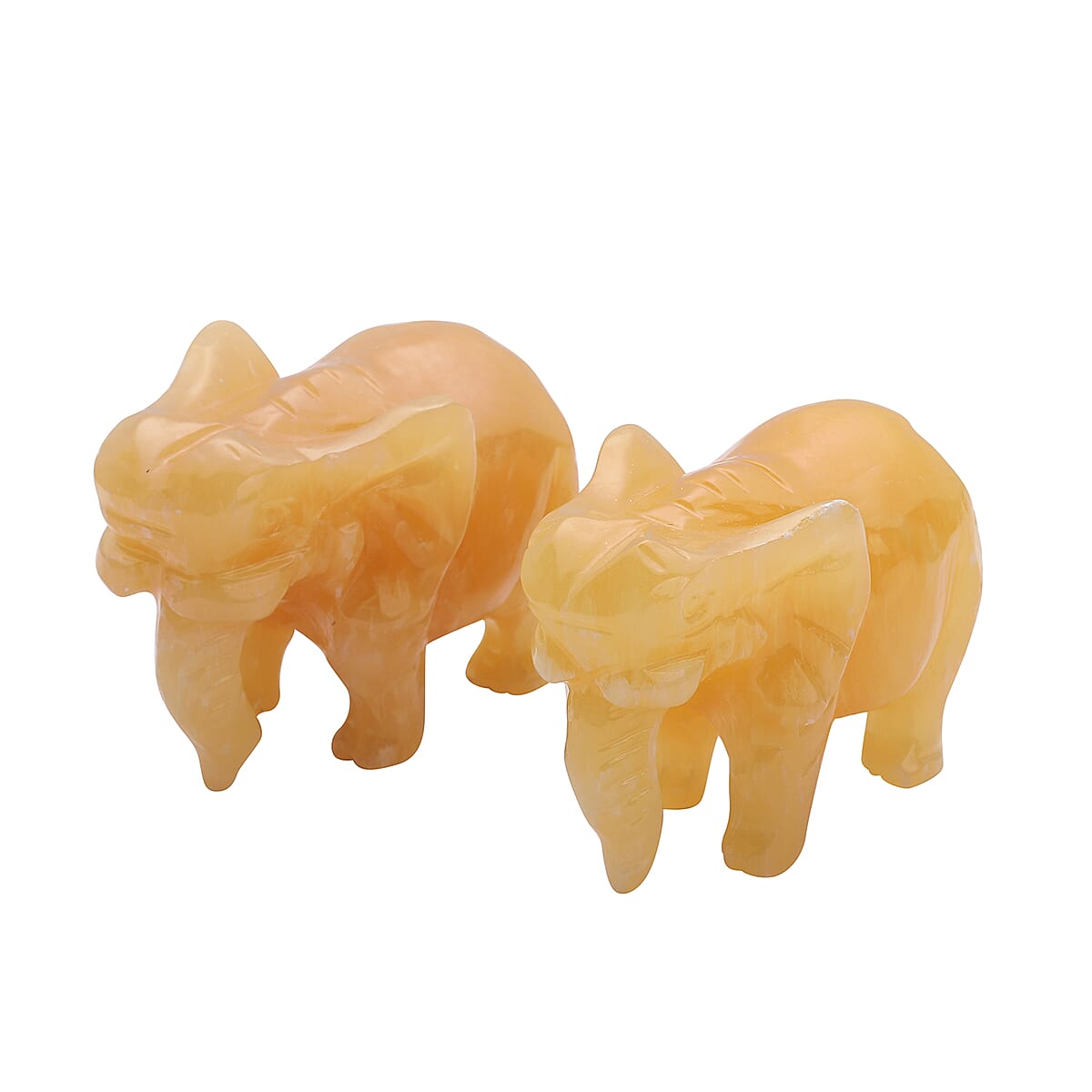 Hand Carved Elephant in Serpentine (3198ctw), Home Decor Figurine, Decorative Figurine, Living Room Decor image number 0