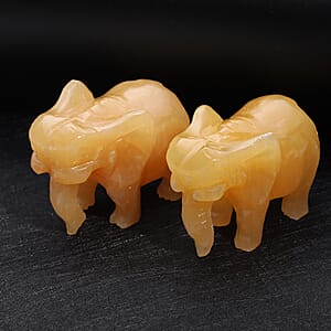 Hand Carved Elephant in Serpentine (3198ctw), Home Decor Figurine, Decorative Figurine, Living Room Decor