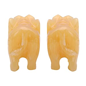 Hand Carved Elephant in Serpentine (3198ctw), Home Decor Figurine, Decorative Figurine, Living Room Decor