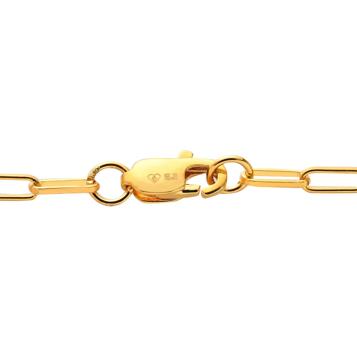 22K Yellow Gold 2.5mm Paper Clip Chain Bracelet (7.25 In) 2.35 Grams image number 3