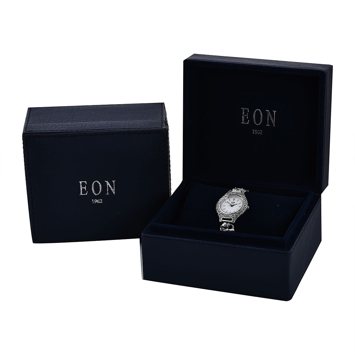 EON 1962 Swiss Movement Elephant Bracelet Watch in Sterling Silver (6.50-8.25 in) (26mm) image number 5
