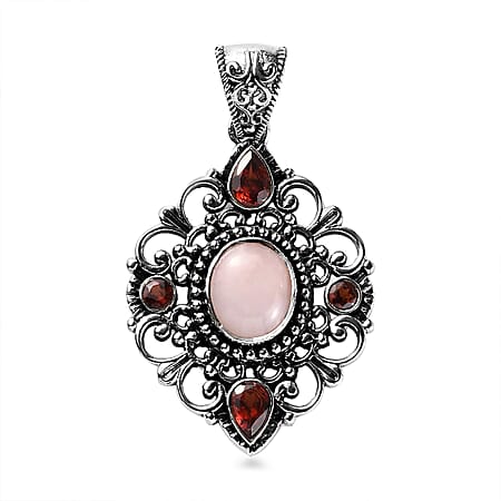 Peruvian Pink Opal / 925 Silver / Standard - Product card gallery slide 1 (10176828145977)