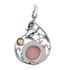 Artisan Crafted Peruvian Pink Opal and Multi Gemstone Pendant in Sterling Silver 4.75 ctw image number 3