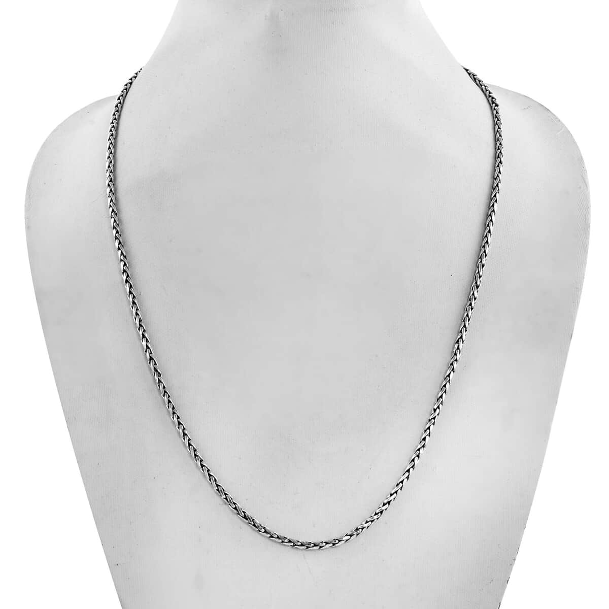 BALI LEGACY Sterling Silver 2.5mm Padian Necklace 18 Inches 15 Grams image number 2