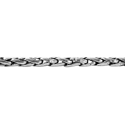 Bali Legacy Padian Chain Necklace, Silver Padian Necklace, Sterling Silver Chain Necklace, 18 Inch Necklace 15.20 Grams
