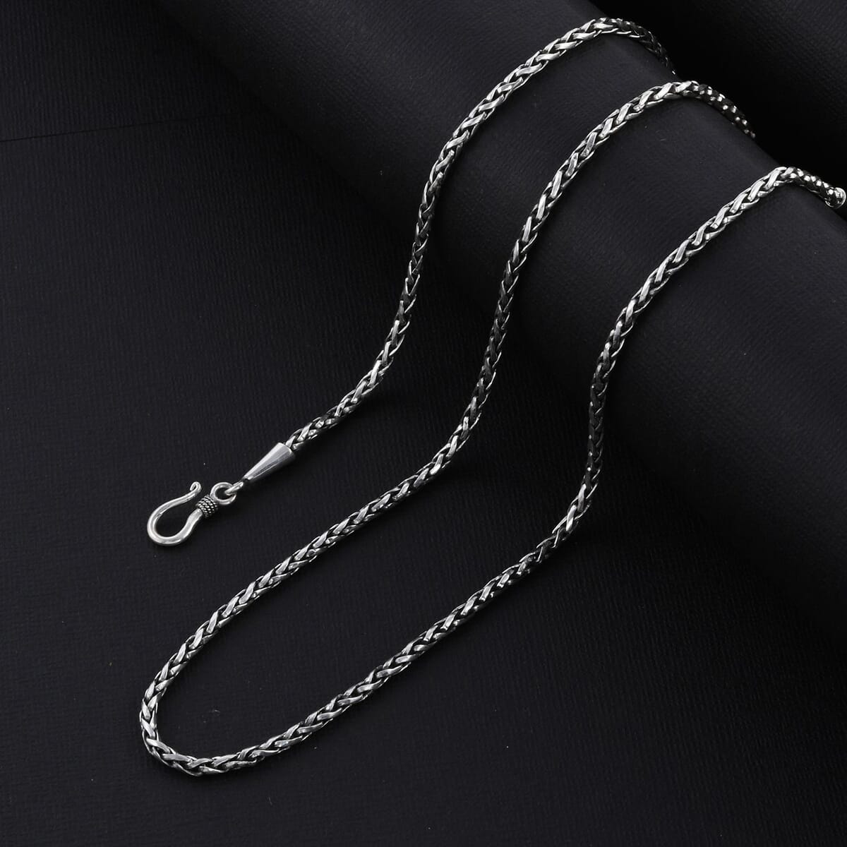 Bali Legacy Padian Chain Necklace, Silver Padian Necklace, Sterling Silver Chain Necklace, 20 Inch Necklace 17 Grams image number 1