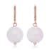 Marropino Morganite Drop Lever Back Earrings in 14K Rose Gold Over Sterling Silver 15.00 ctw image number 0