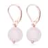 Marropino Morganite Drop Lever Back Earrings in 14K Rose Gold Over Sterling Silver 15.00 ctw image number 3