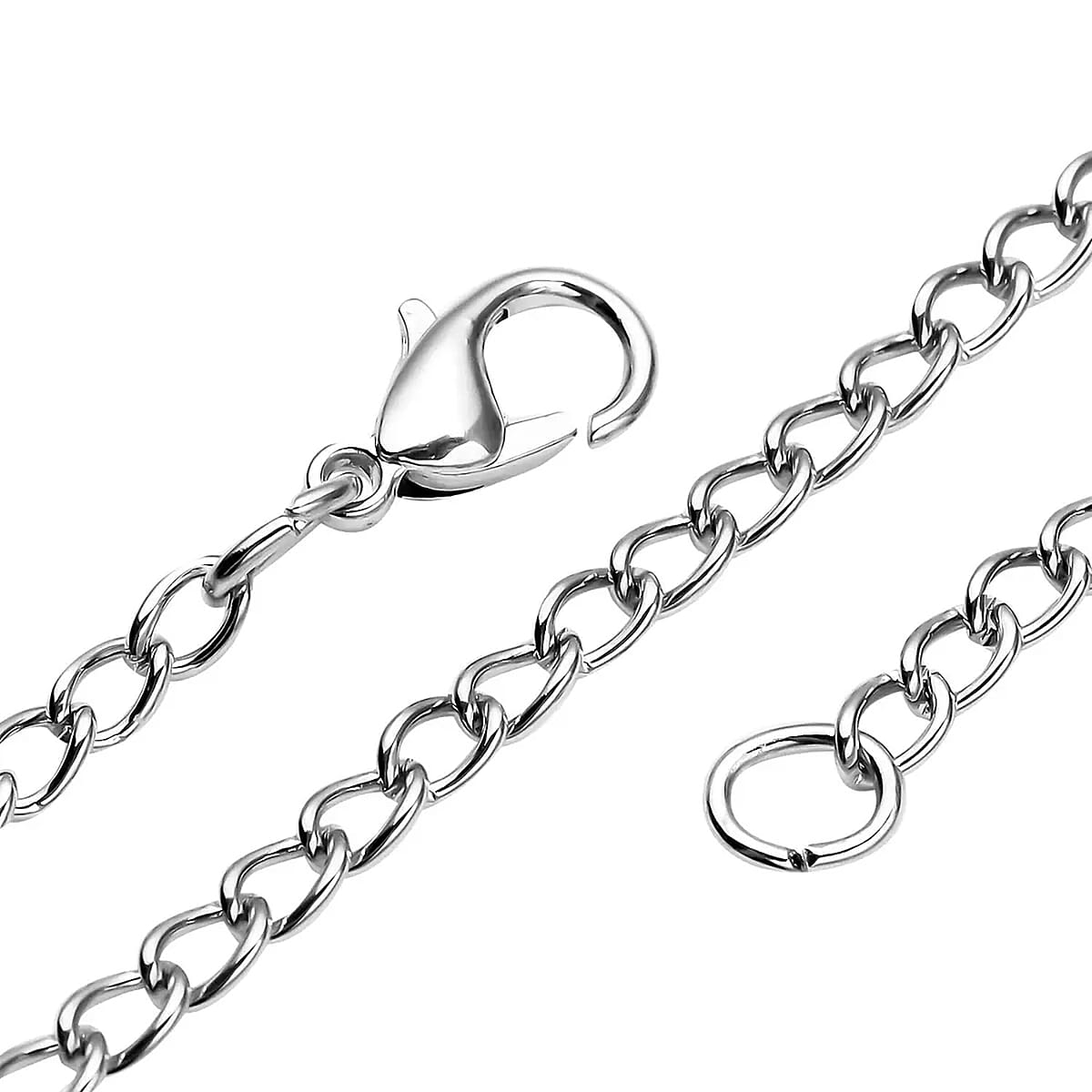 Strada Japanese Movement Castle Pattern Pocket Watch with Silvertone Chain (up to 31 Inches) image number 6