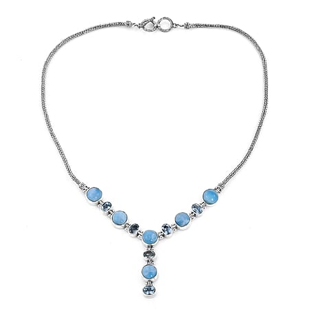 20 / Larimar / 925 Silver - Product card gallery slide 1 (10176830505273)