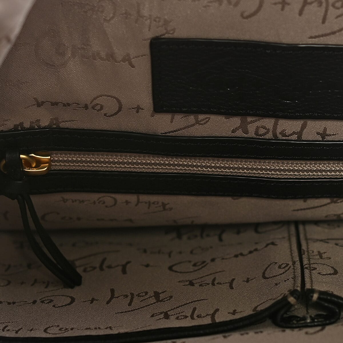 Foley & Corinna- Lily Bucket Tote Bag (Black) image number 6