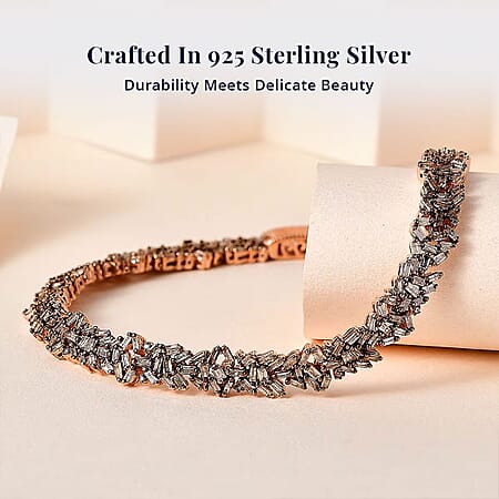 7.25 / Champagne Diamond / 925 Silver - Product card gallery slide 3 (10176830538041)