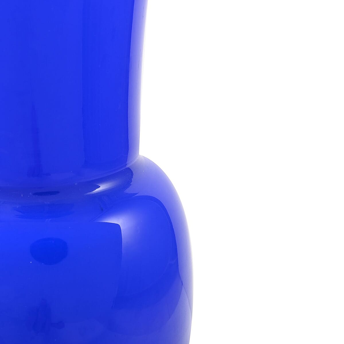 V Nason & C Murano Glass Vase - Blue image number 5