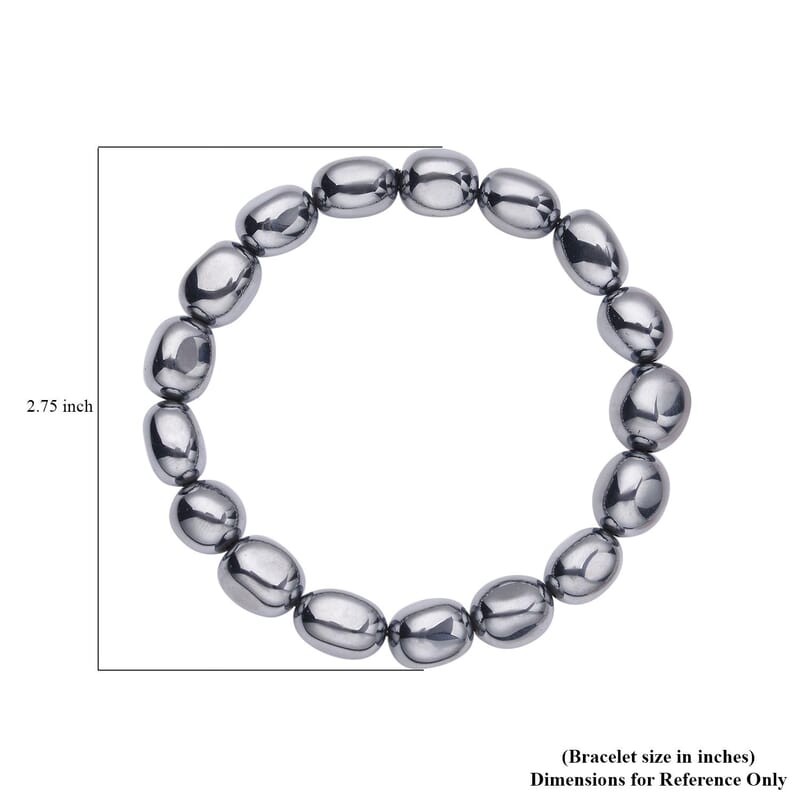 Terahertz 128.50 ctw Bracelet, Beaded Stretch Bracelet, Beaded Bracelet
