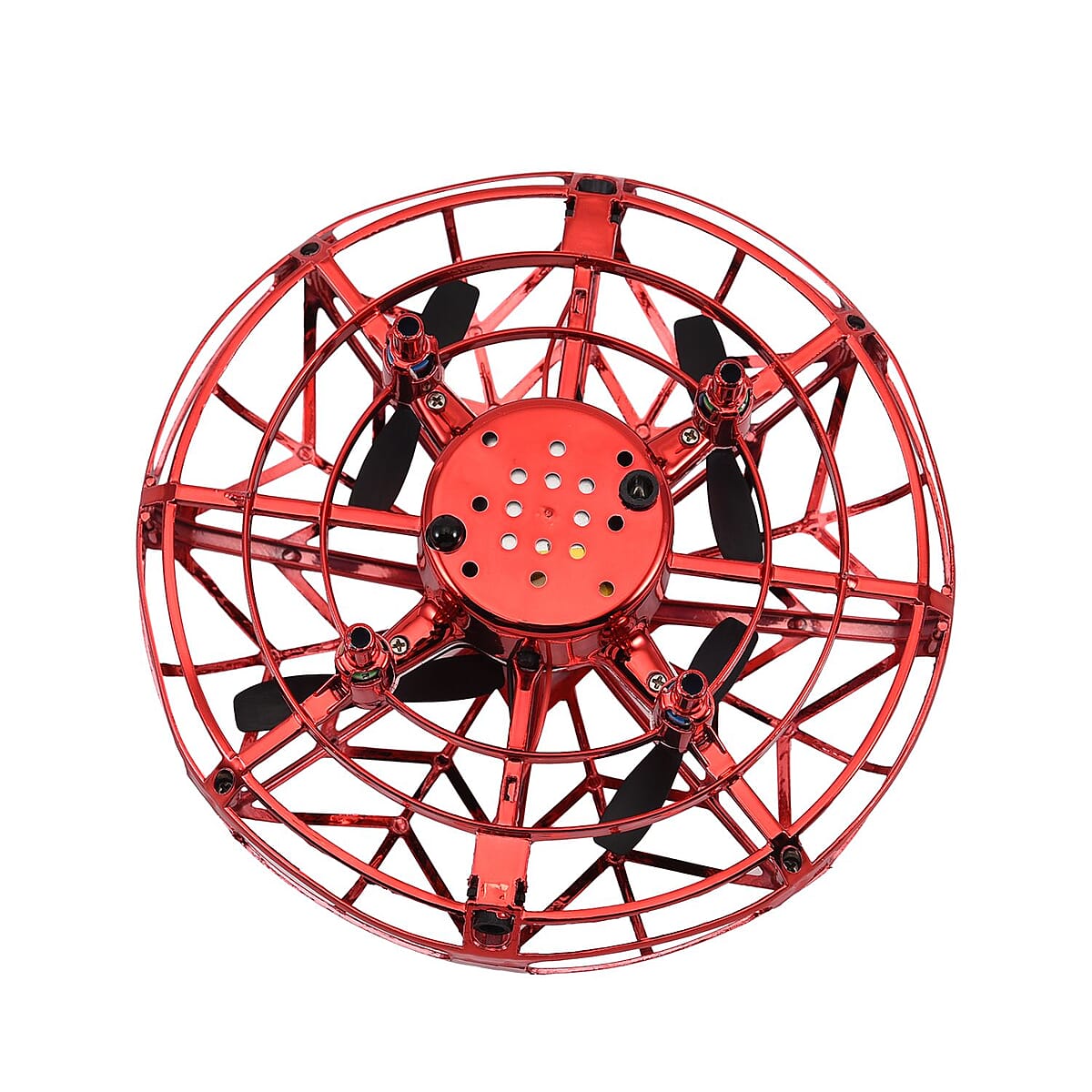 Flying UFO with LED Lights - Red (300mAh Rechargeable Battery) image number 6